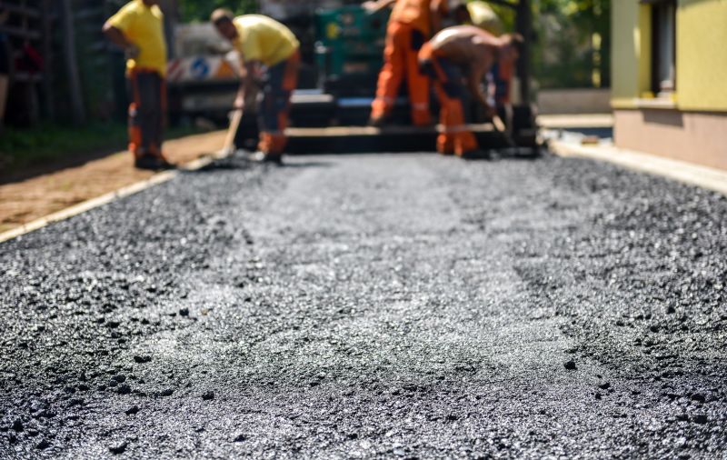 New Asphalt Driveway Installation