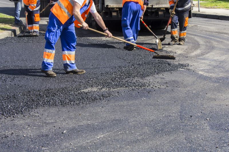 Skilled Asphalt Crew